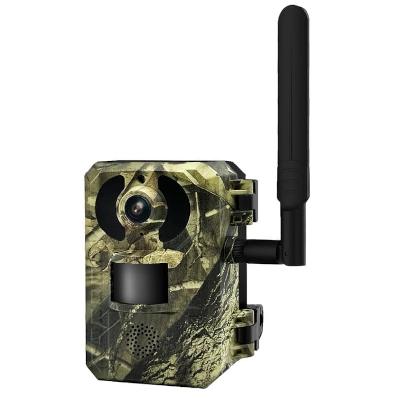 Cámara de seguridad IP Escam QF380 4G/LTE Solarvista delantera