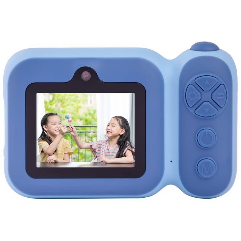 Caméra Digital Pour Enfants K12 3.7V 600mAh Bleu - Arrière