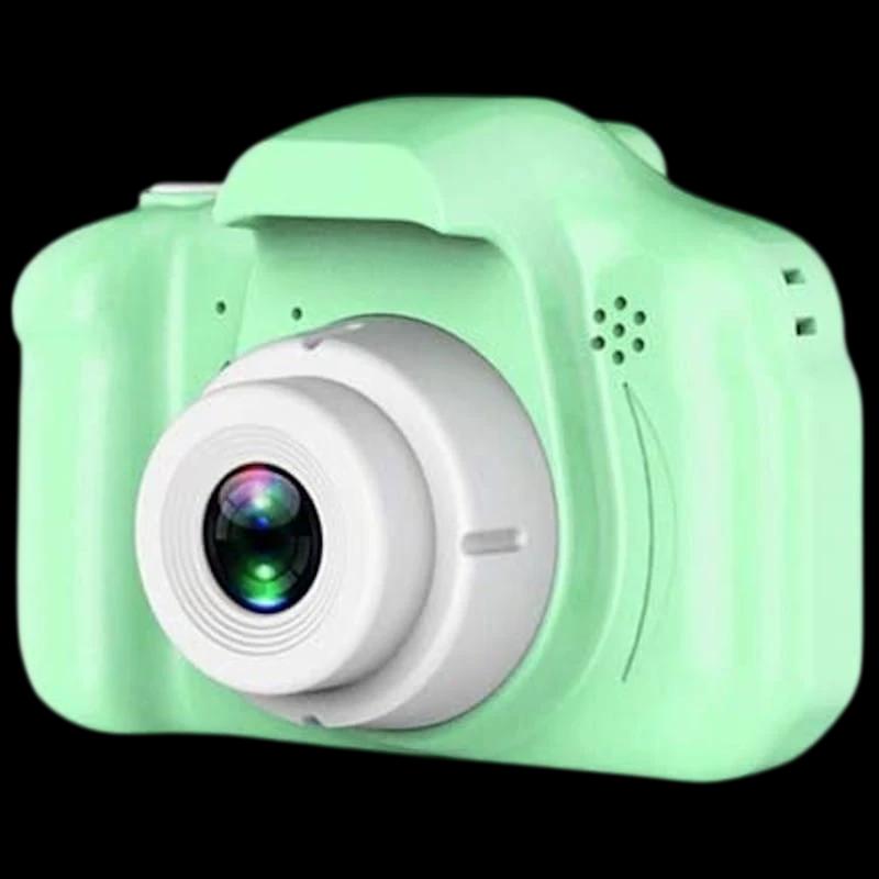 Cámara Digital Para Niños K1 Versión Mejorada 600mAh Verde