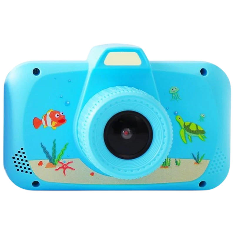 Cámara Digital Para Niños K5 3.7V 650mAh Azul