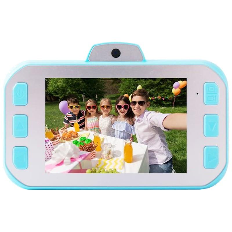 Cámara Digital Para Niños K5 3.7V 650mAh Azul - Trasera