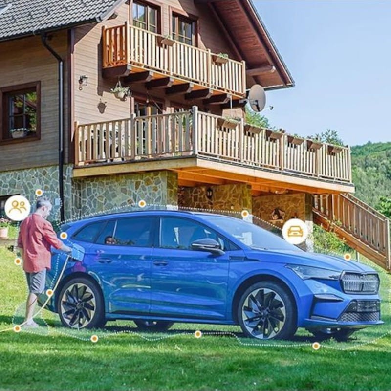 Seguimiento de Cámara de seguridad IMOU Cruiser Dual 8MP WiFi 360º Visión Nocturna Blanca