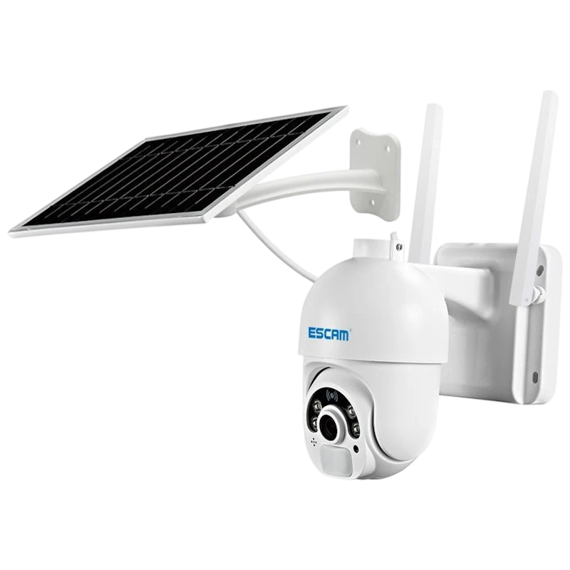 Caméra IP Escam QF450 Solaire 1080p 355º 4G/LTE