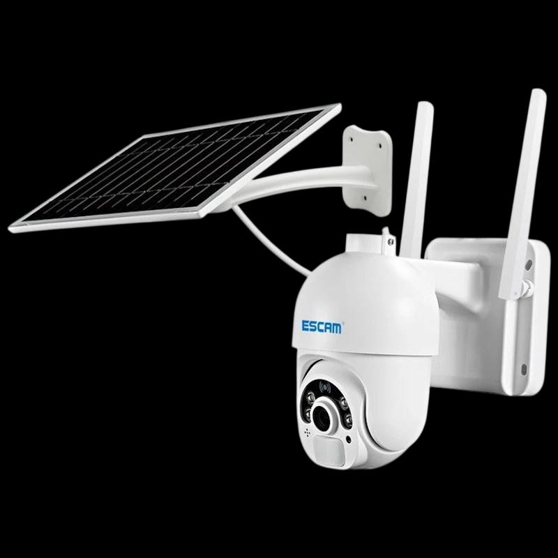 Caméra IP Escam QF450 Solaire 1080p 355º 4G/LTE