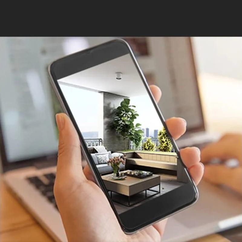 APP de Cámara de Seguridad Kingfit SC880-POE Dome FullHD Visión Nocturna Blanco