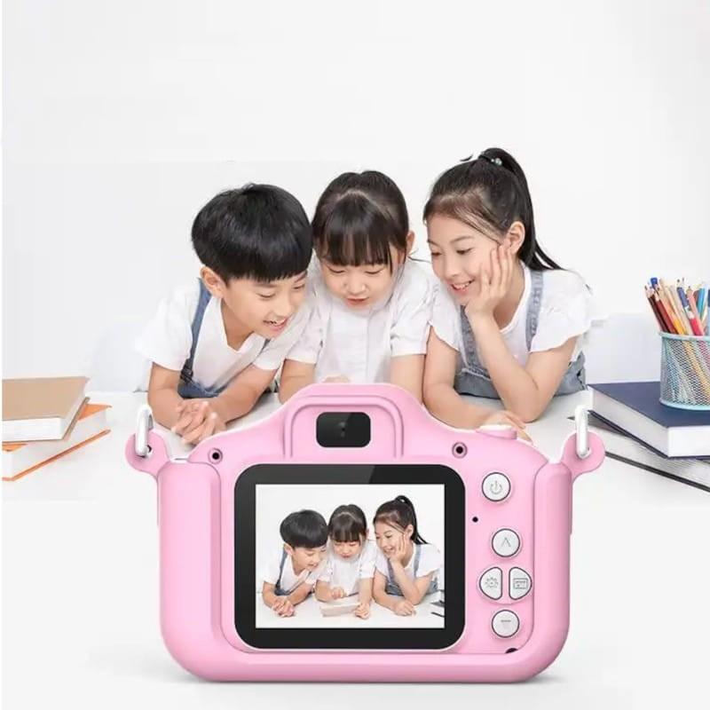 Trasera de Cámara X200 Rosa - Cámara digital para niños