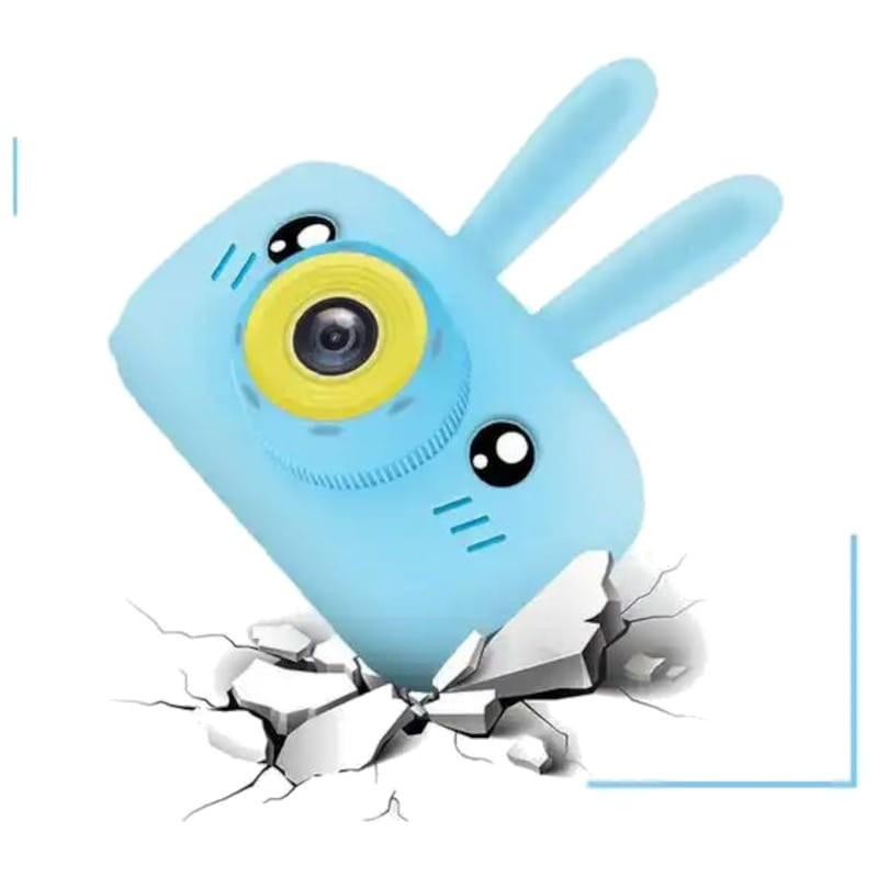 Frontal de Cámara Para Niños X9 Conejo Azul - Cámara Digital Para Niños