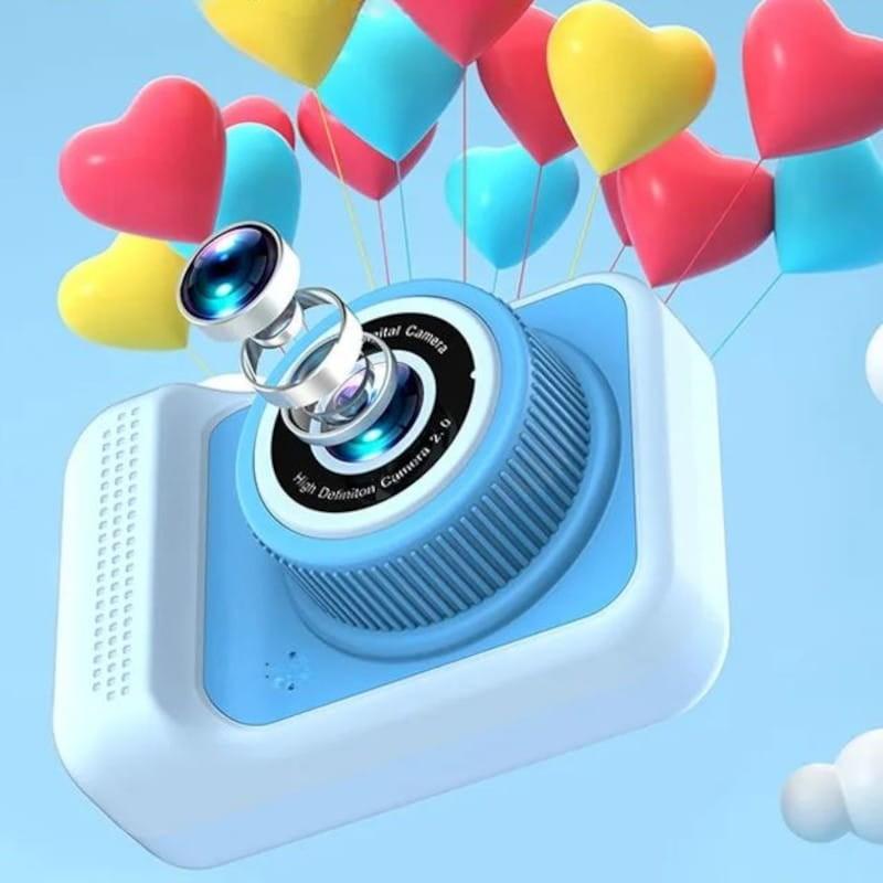Lente de Q1 Azul - Câmera Infantil