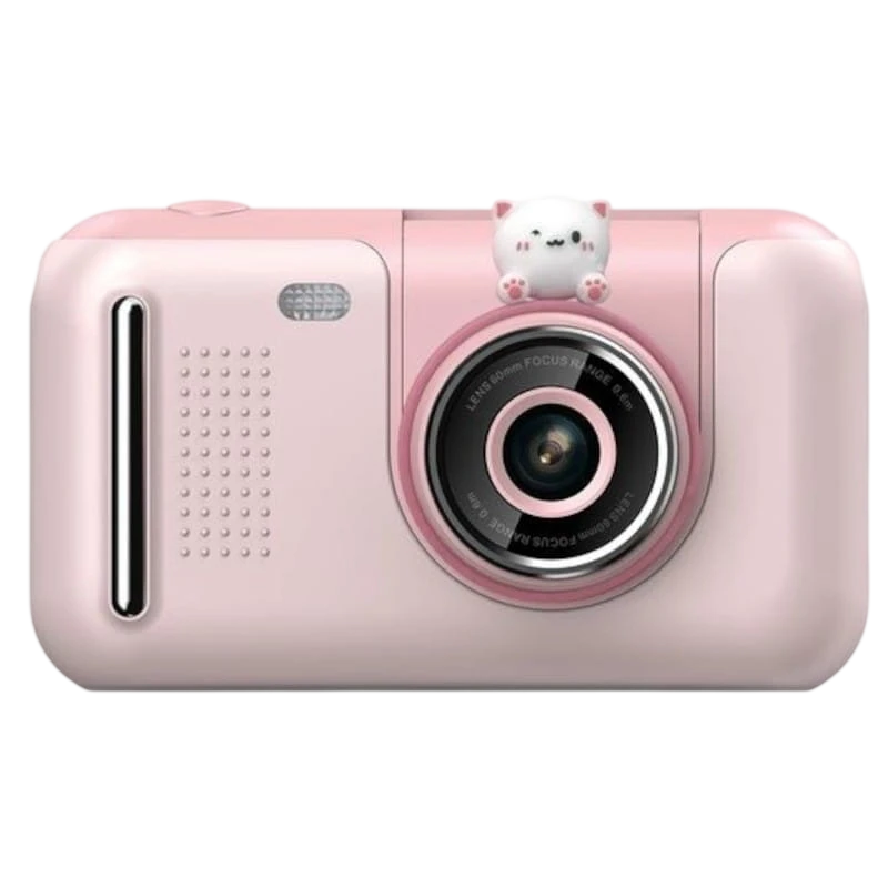 Cámara Para Niños S9 con Cámara Rotable Rosa - Cámara Digital para Niños