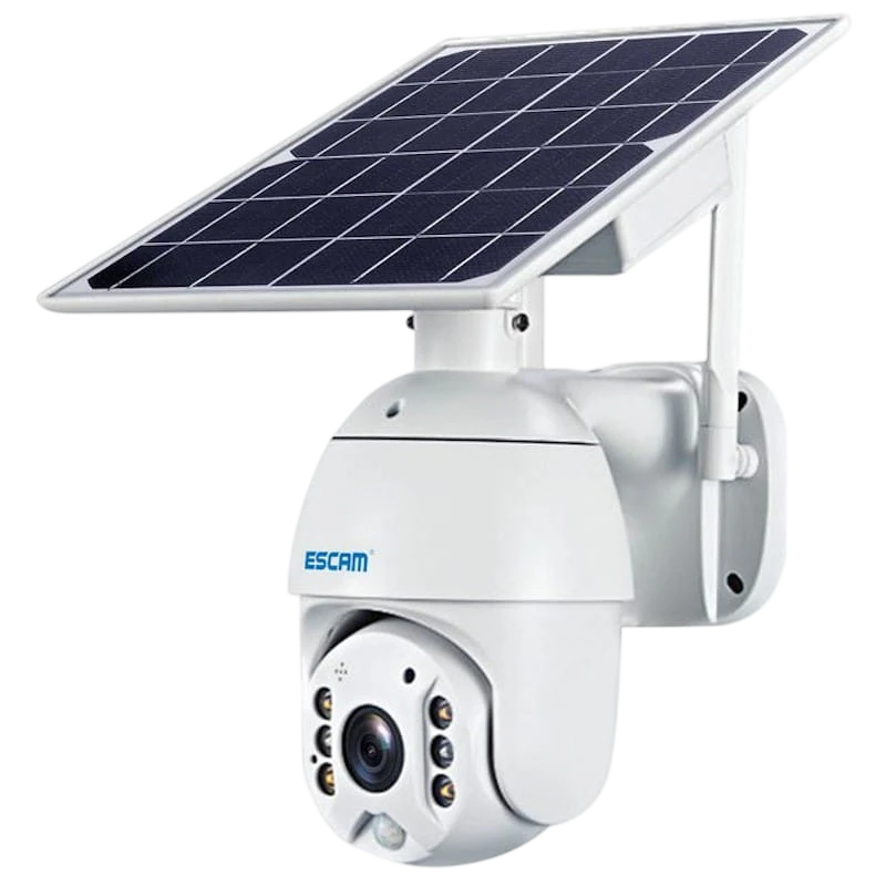 Câmara de segurança IP Escam QF280 Solar 1080p 355º Wifi