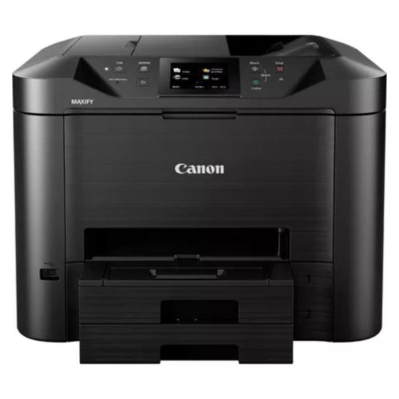 Vista frontal de la Impresora de Tinta Canon MAXIFY MB5450 WiFi Negro