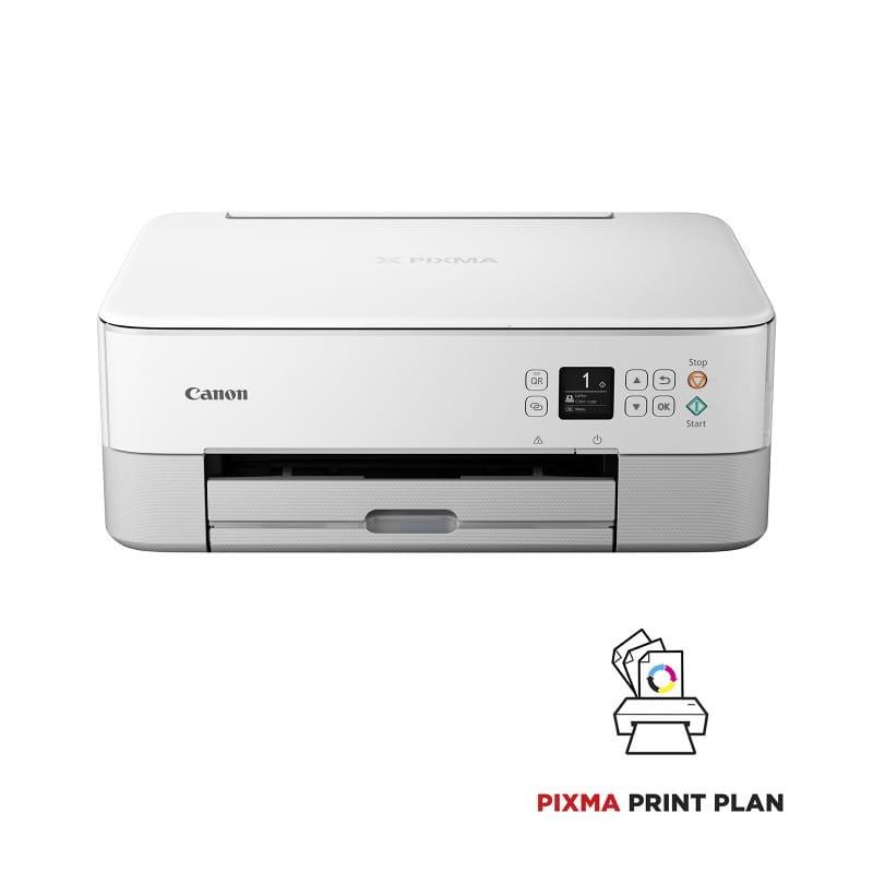 Canon PIXMA TS5351i Wi-Fi OLED 4800 x 1200 dpi Branco - Impressora fotográfica de imagem frontal fechada