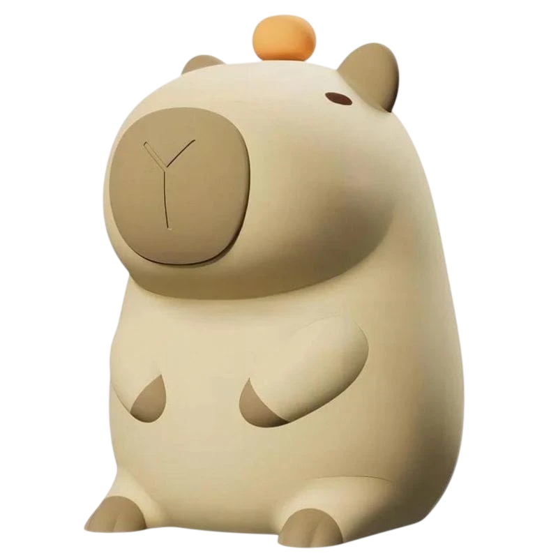 Lámpara LED de silicona con batería   - Lámpara de mesita de noche para niños