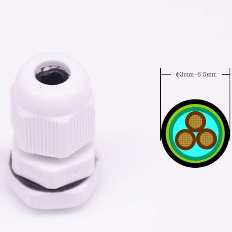 Pequeño Carcasa impermeable para relé Sonoff IP66 Blanco