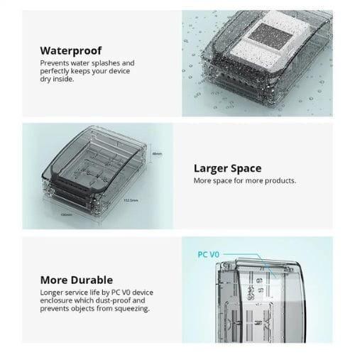 Sonoff R2 Boîtier étanche IP66 Blanc qualités