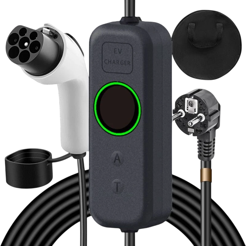 Carregador de isqueiro EV 16A/3,5KW/10M elétrico com ficha