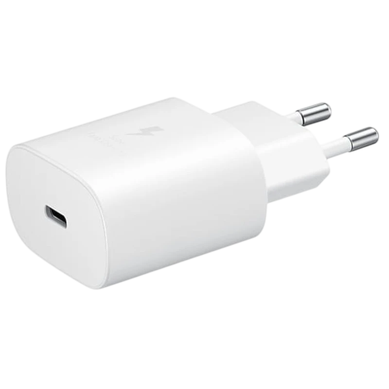 Cargador Samsung EP-TA800 USB-C 25W Blanco