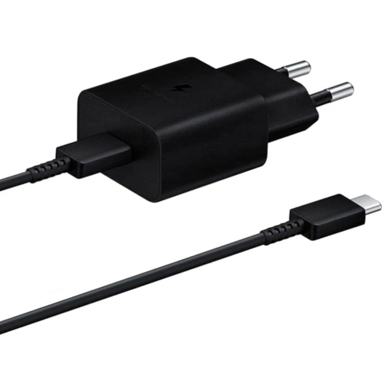 Samsung EP-T1510XBEGEU USB Tipo C + Cable 15W  Negro - Cargador