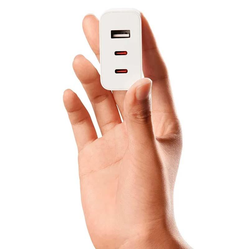 dimensiones del Cargador Xiaomi 67W GaN 2C1A EU