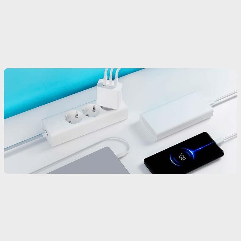 interfaz del Cargador Xiaomi 67W GaN 2C1A EU