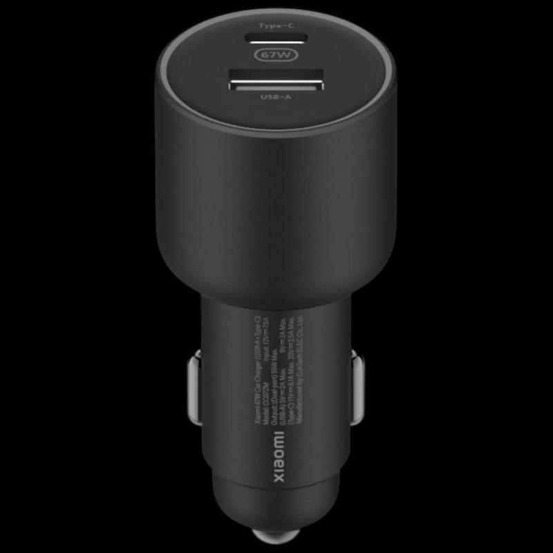 Cargador de Coche Xiaomi Car Charger 67W USB-A y USB Tipo C
