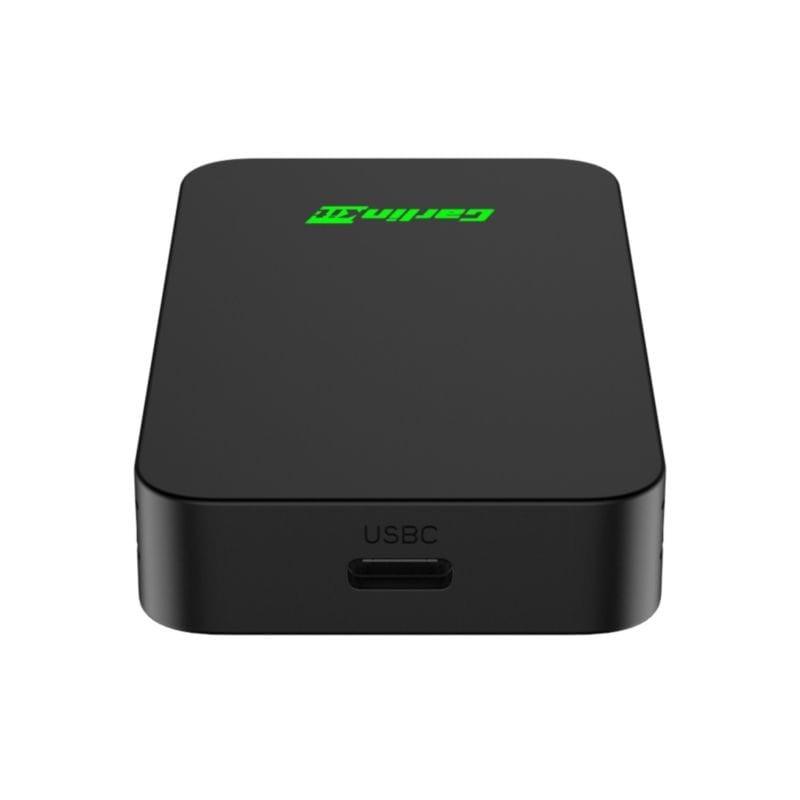 Vista del puerto USB-C del adaptador inalámbrico CarPlay/Android Auto CarlinKit 2air
