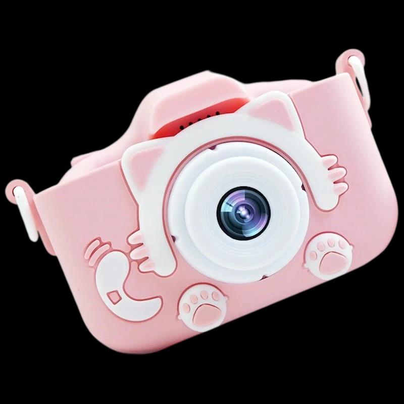 Câmera Infantil Cat Camera com Cartâo 32GB Rosa