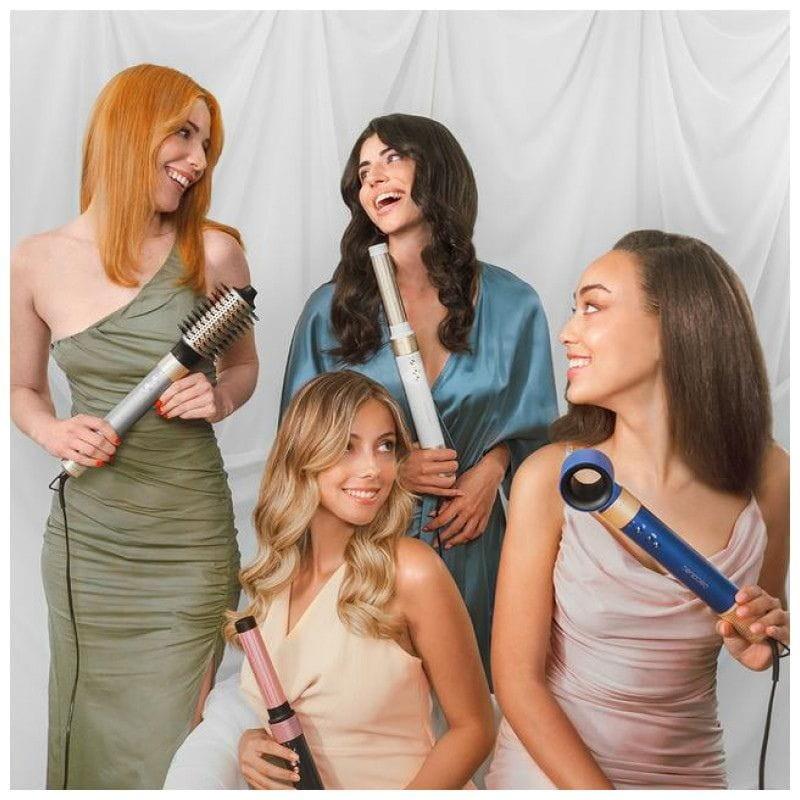 Moldeador multifunción Cecotec Bamba CeramicCare 14in1 AirGlam  Champán serie