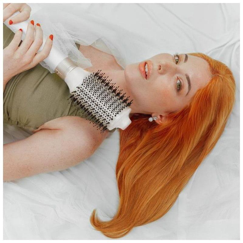 Moldeador multifunción Cecotec Bamba CeramicCare 14in1 AirGlam  Champán imagen alisador