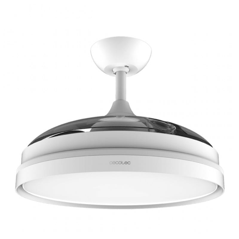 Cecotec EnergySilence Aero 4280 Invisible White - Ventilateur à pales repliées