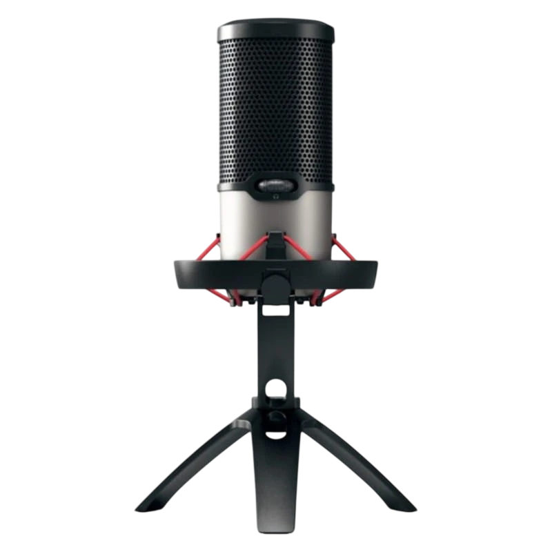 CHERRY UM 6.0 ADVANCED USB Negro/Plata - Micrófono USB Streaming