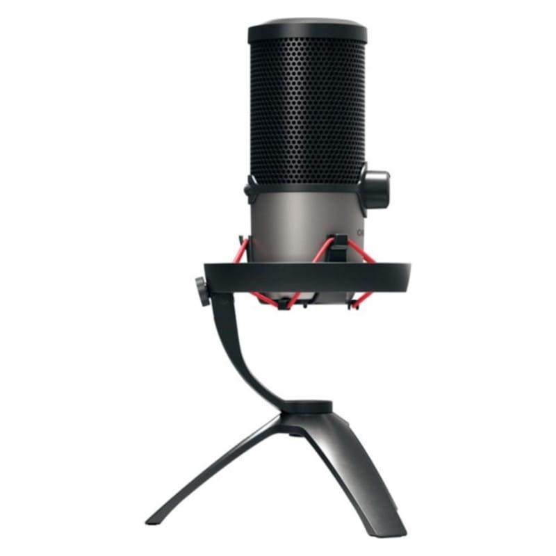 Profil du Microphone CHERRY UM 6.0 ADVANCED USB Noir/Argent