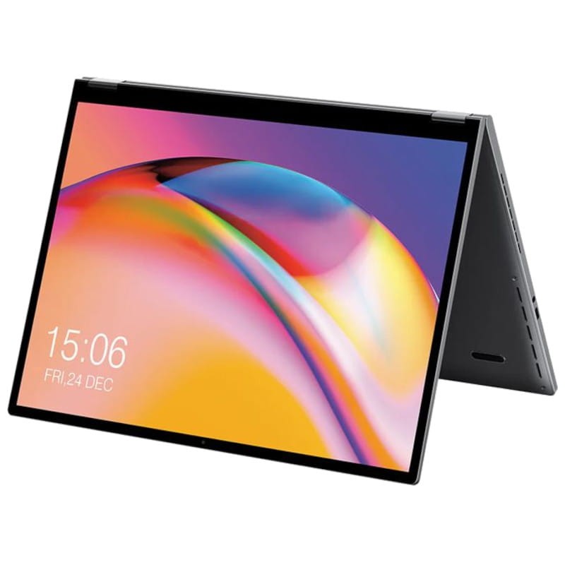 Táctil de Chuwi FreeBook Flip 360º Intel N150/16GB DDR5/512GB SSD/2K Táctil/W11 Gris - Portátil 13.5