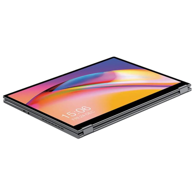 Delgada Chuwi FreeBook Flip 360º Intel N150/16GB DDR5/512GB SSD/2K Táctil/W11 Gris - Portátil 13.5