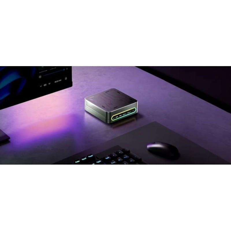 Desde arriba de Chuwi LarkBox S Intel Core i3-1220P/16GB/512GB SSD/W11 Pro Azul - Mini PC