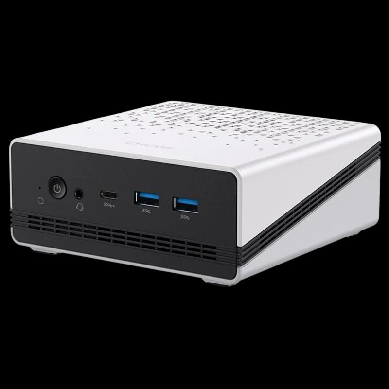 Chuwi UBox Ryzen 5-6600H/16GB DDR5/512GB SSD/W11 Pro Plata - Mini PC