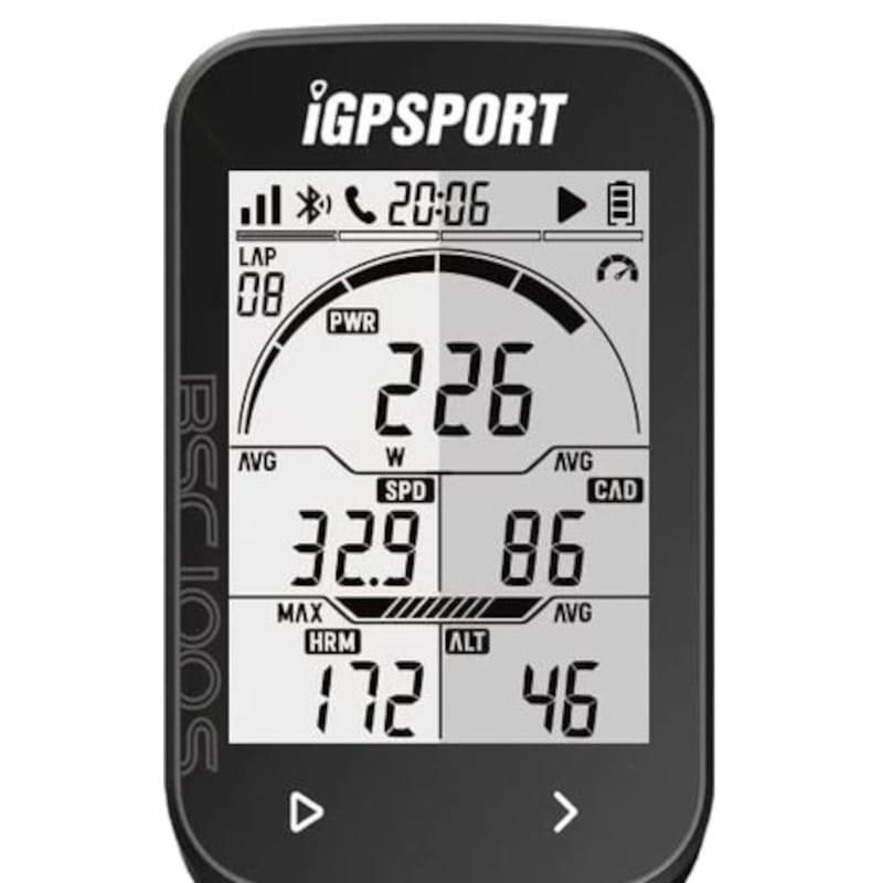 Ciclocomputador IGPSPORT BSC100S GNSS - Tela
