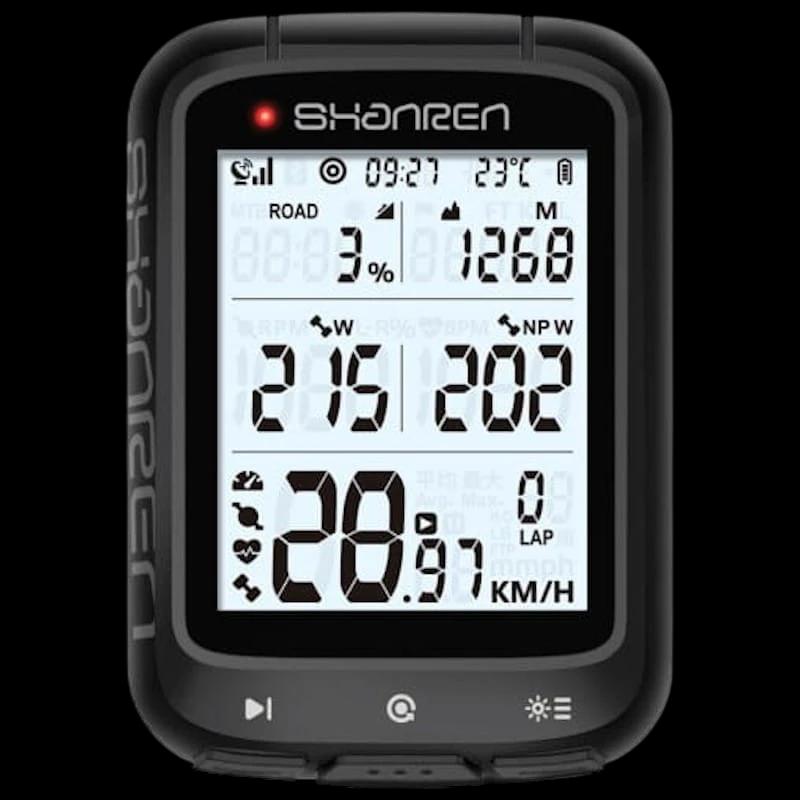 Ciclocomputador Shanren Miles com GPS ANT+