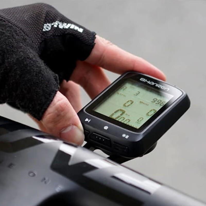 Ciclocomputador Shanren Miles com GPS ANT+ - Ecrã grande