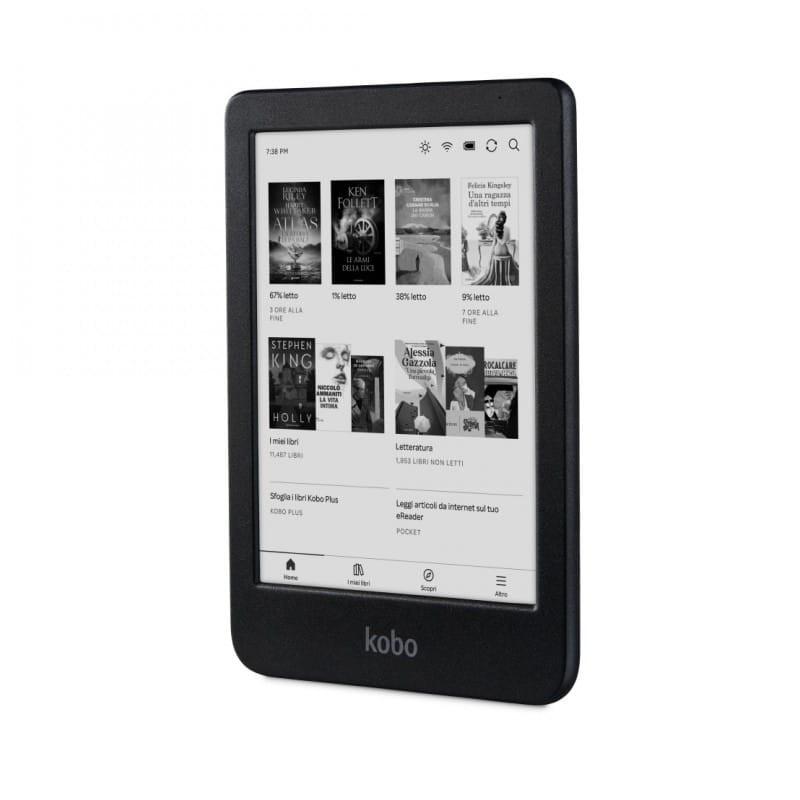  Kobo Clara BW 16 GB Wifi Negro - Lector libros electrónicos imagen de lado