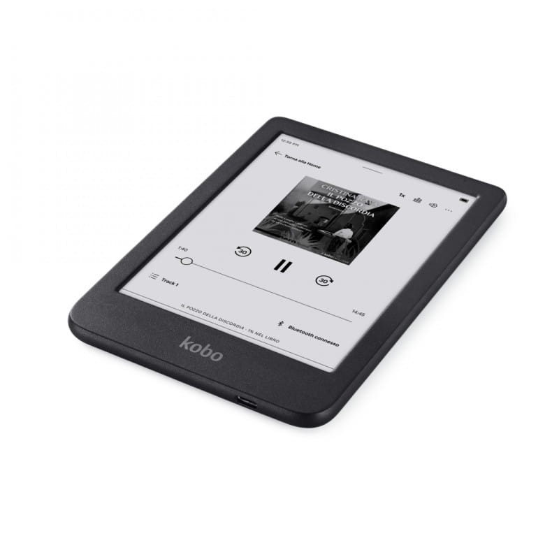 Kobo Clara BW 16 GB Wifi Negro - Lector libros electrónicos imagen tumbado