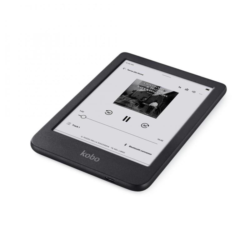  Kobo Clara BW 16 GB Wifi Negro - Lector libros electrónicos imagen tumbado