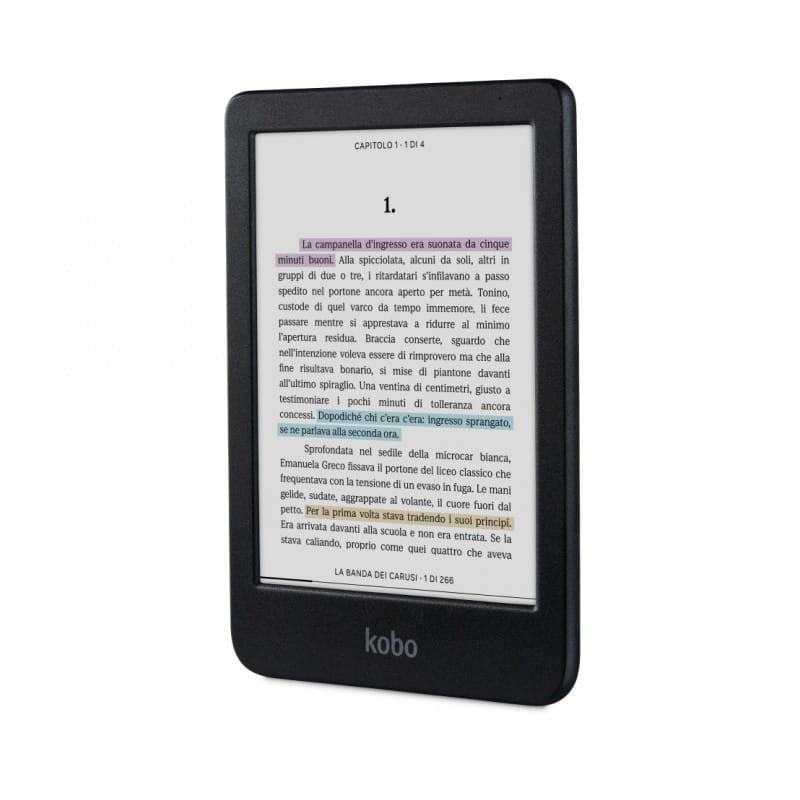  Kobo Clara Colour 16 GB Wifi Negro - Lector de libros electrónicos imagen de lado