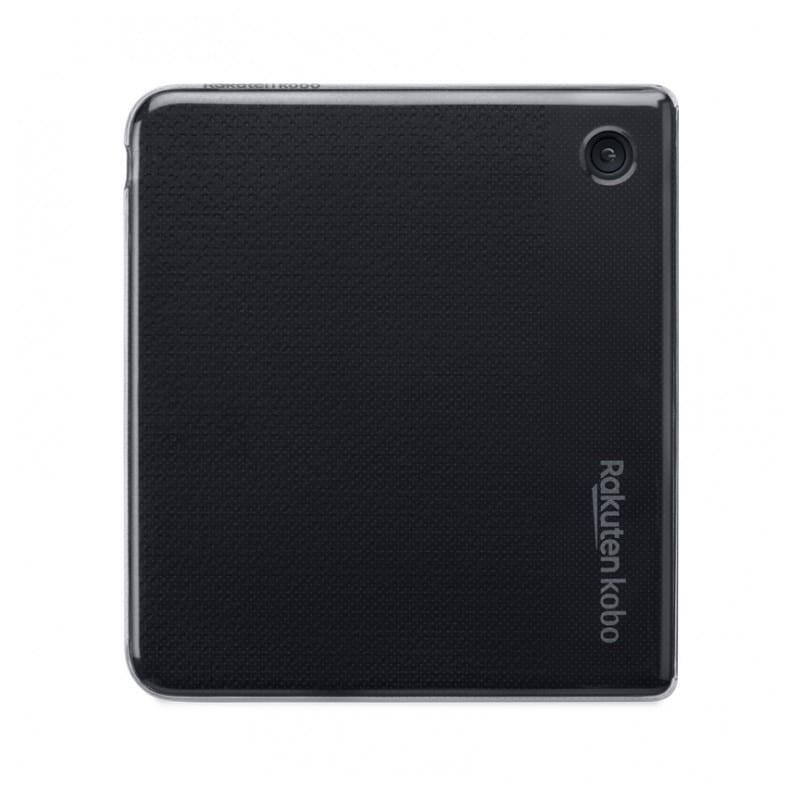 Capa transparente para livros electrónicos Kobo Clear Case imagem da capa no lugar
