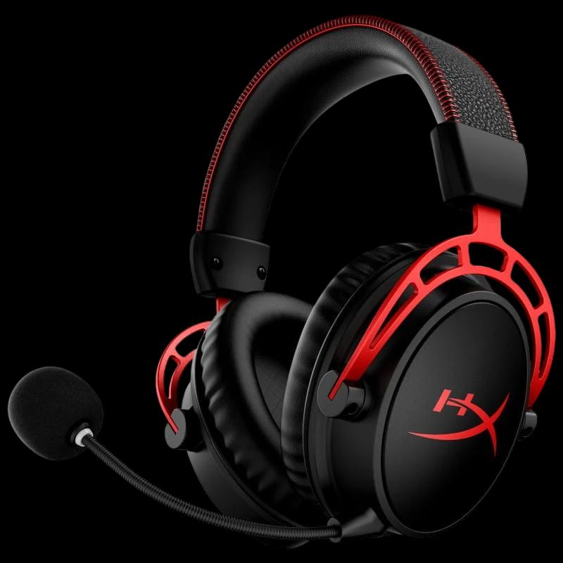 HyperX Cloud Alpha Preto e Vermelho - Headset para jogos sem fio