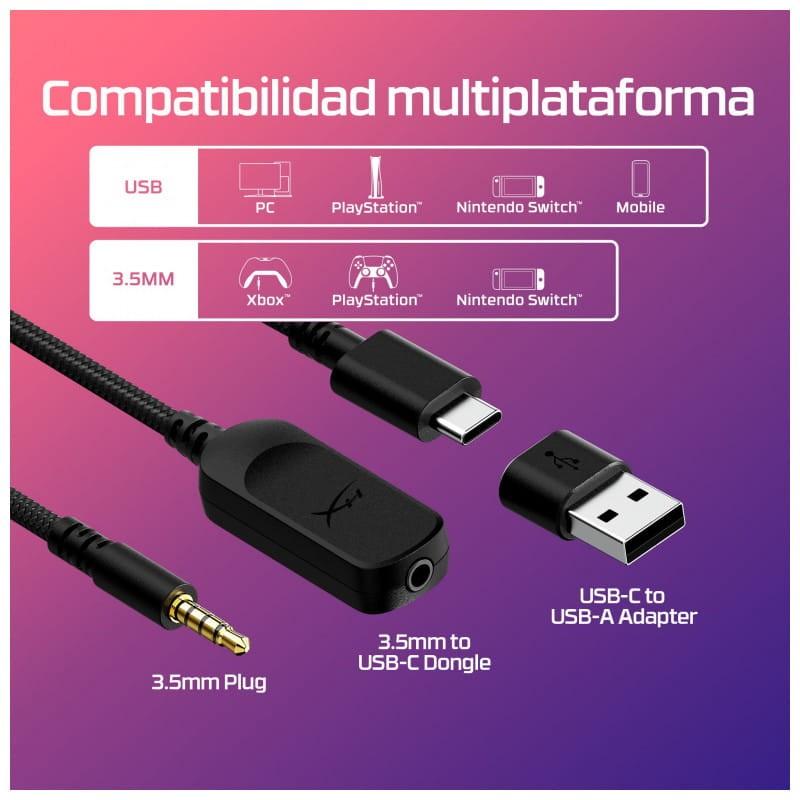 HyperX Cloud III Noir - Casque de jeu compatible image