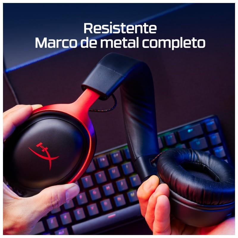 HyperX Cloud III Noir et Rouge - Casque de jeu robuste