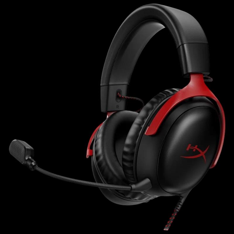 HyperX Cloud III Noir et rouge - Casque de jeu