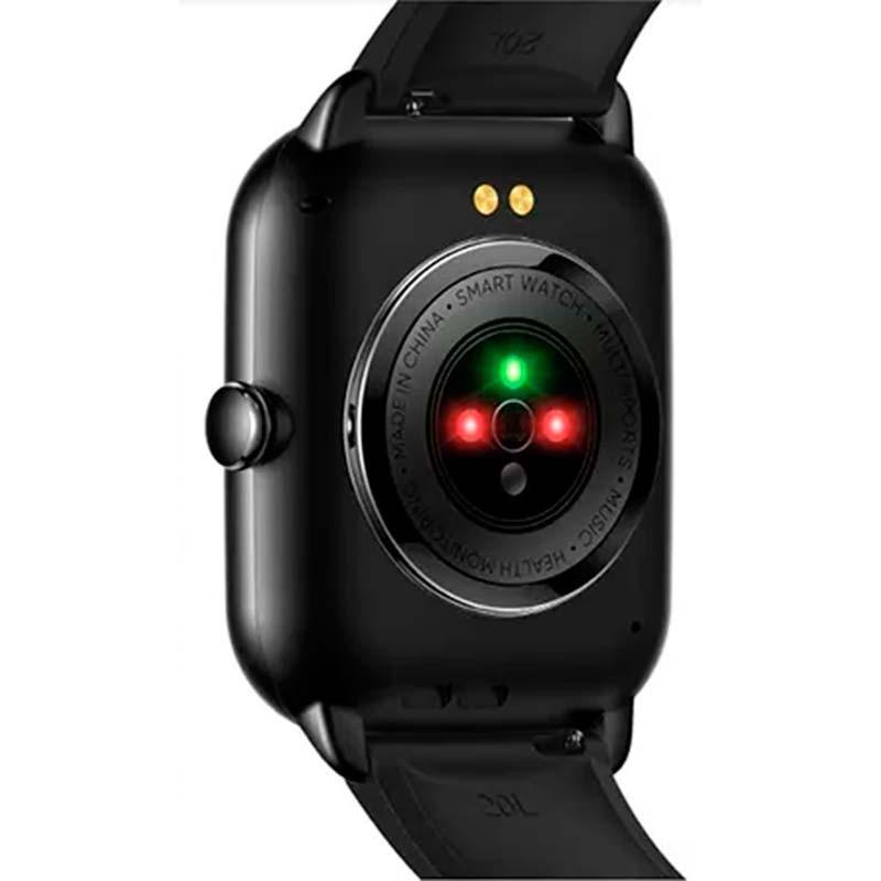 vista traseira do Colmi C61 Smart Watch Preto