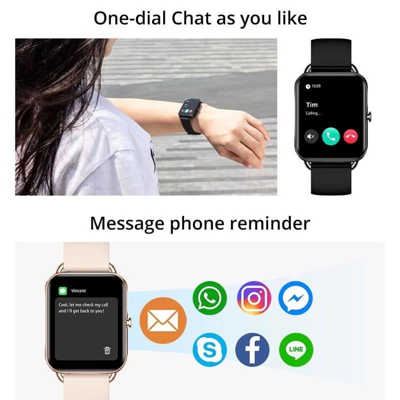 Llamadas Bluetooth de Colmi P20 Negro - Reloj inteligente